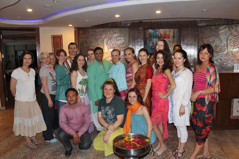 International Guests at Sandhya Hot Spring Health Care