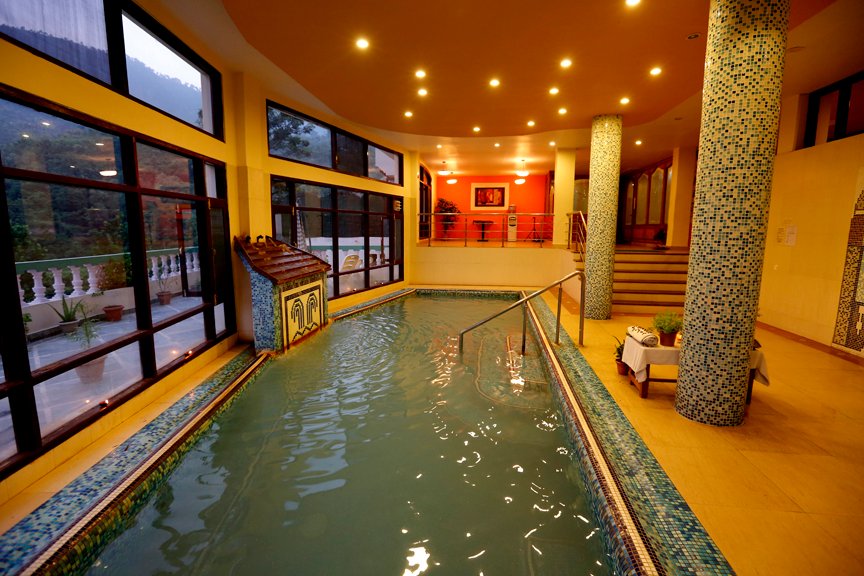 Natural hot spring therapy at Sandhya Hot Spring Healthcare