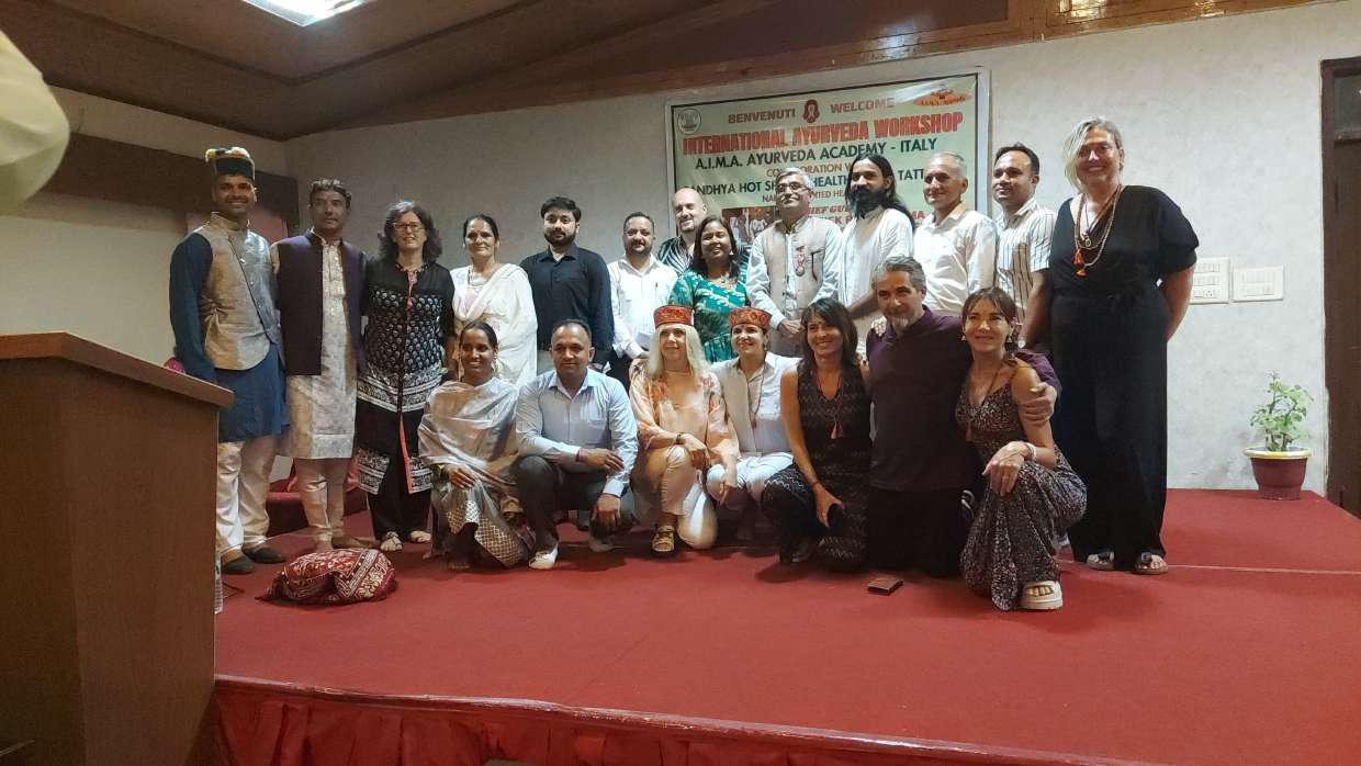 International Guests at Sandhya Hot Spring Health Care