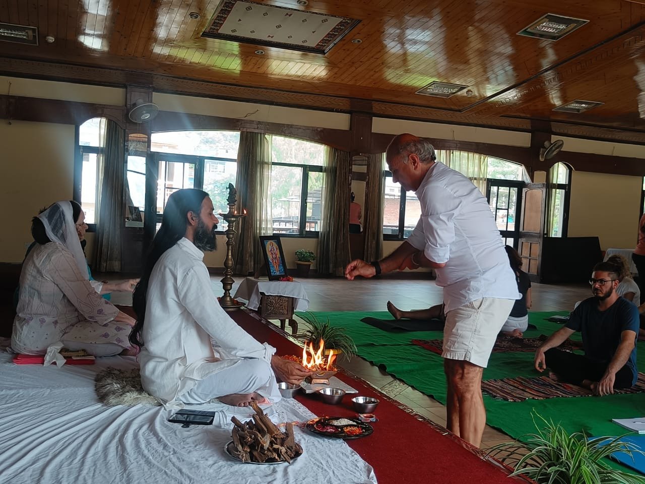 International Guests at Sandhya Hot Spring Health Care